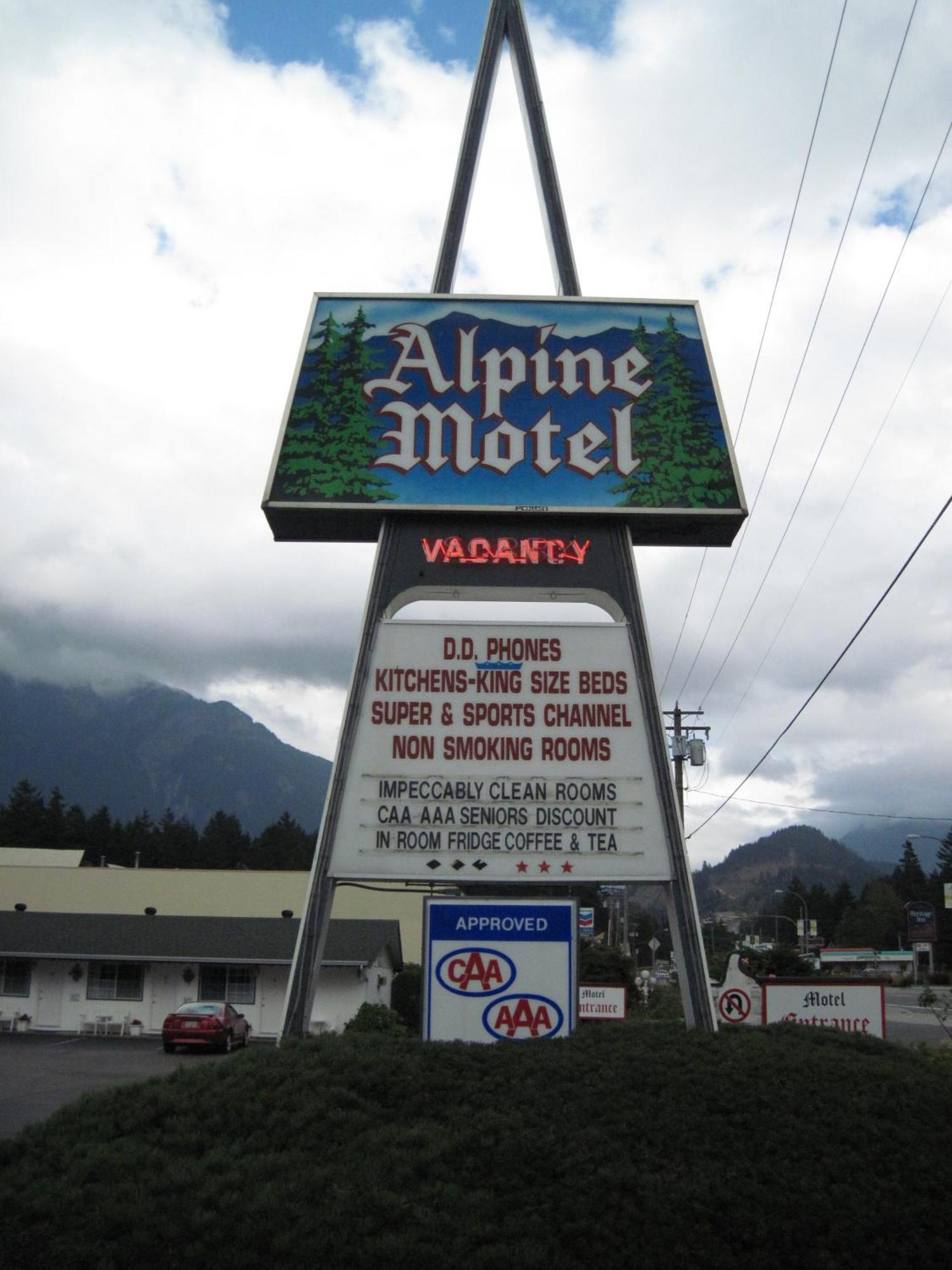 Alpine Motel Hope Eksteriør billede